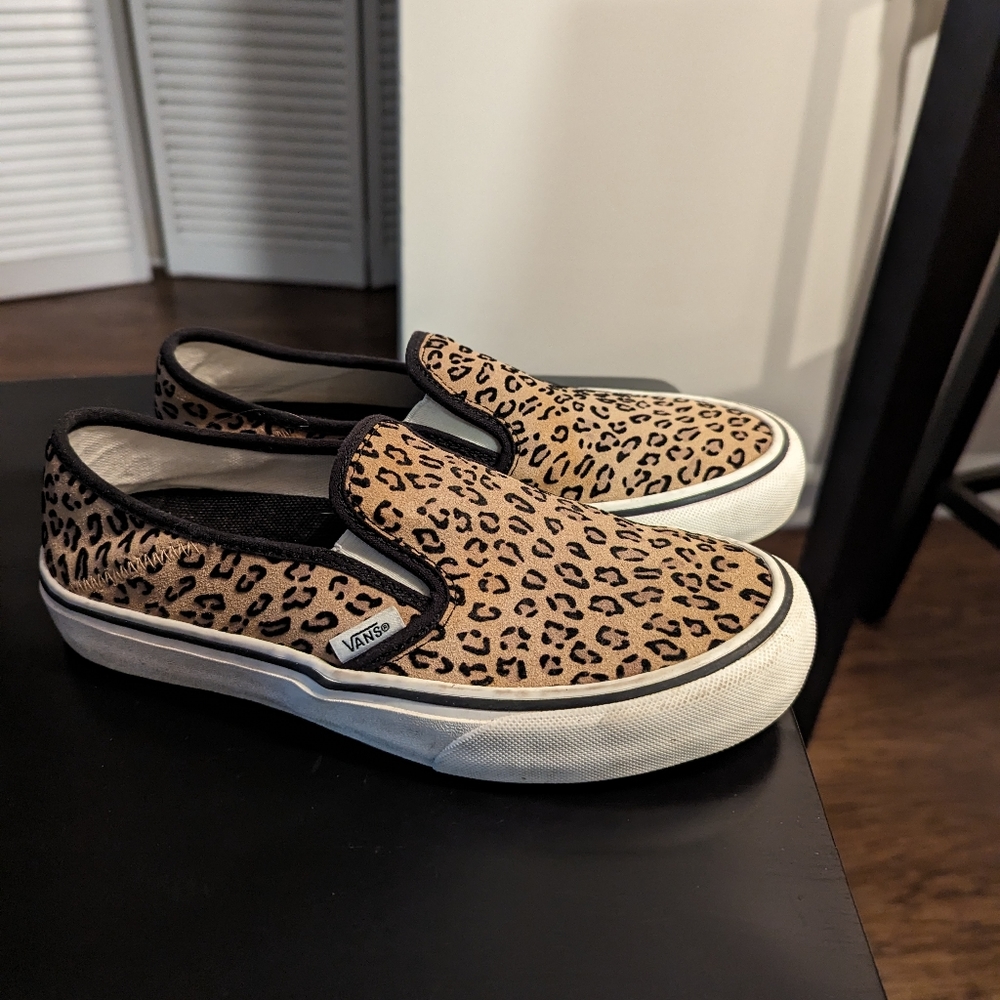 Women's Slip on Vans Size 7.5